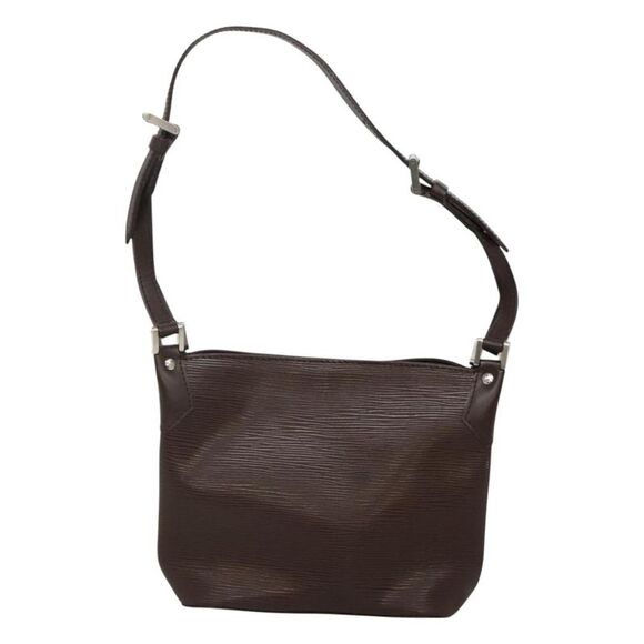 Louis Vuitton Mandara Brown Leather Shoulder Bag (Pre-Owned) - Picture 1 of 16